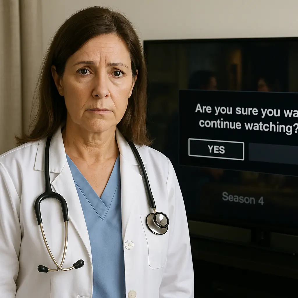 Doctors Recommend Eight Hours of Sleep, Netflix Asks if They're Sure