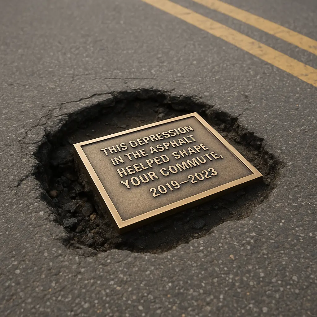 Des Moines Declares Potholes Official Historical Landmarks